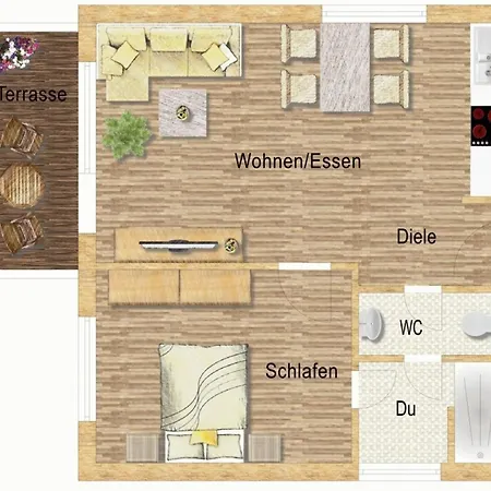 Zum Rheinblick Apartment Lierschied